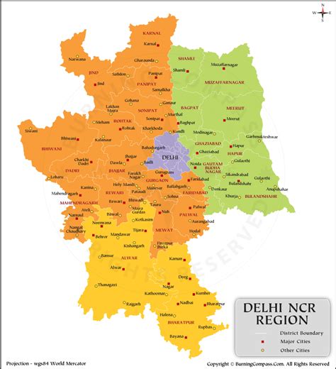 Pdf Of Delhi Ncr Map Delhi Ncr Map Pdf