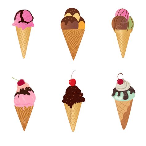Yummy Cone Ice Cream Ice Cream Cone Yummy Yummy PNG And Vector With Transparent Background