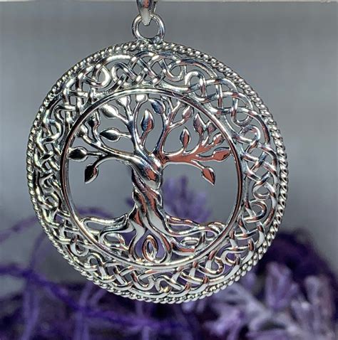 Tree of Life Necklace, Celtic Necklace, Norse Jewelry, Irish Jewelry, Mom Gift, Sister Gift ...