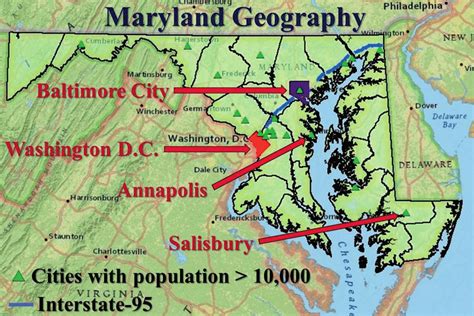Washington Dc Baltimore Map Map Of Campus