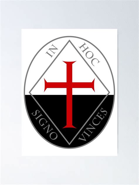 In Hoc Signo Vinces Poster By Joshcartoonguy Redbubble