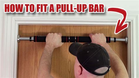 How To Fit A Pull Up Bar In A Doorway Youtube