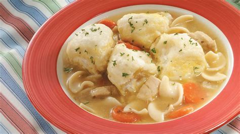 While the meat is lean, that extra weight adds up: Chicken Soup and Grands!® Dumplings recipe from Pillsbury.com