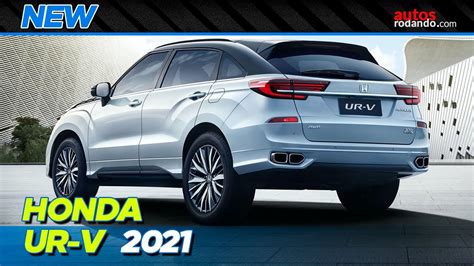 Honda Ur V 2021 Sigue La Moda Suv Coupe Youtube