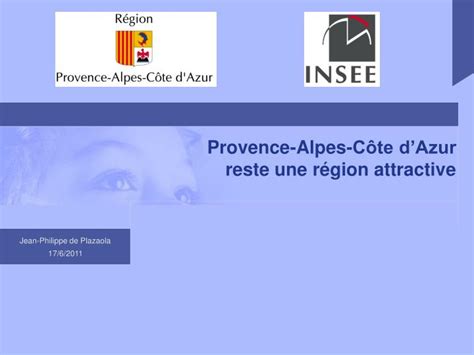 Ppt Provence Alpes Côte Dazur Reste Une Région Attractive Powerpoint