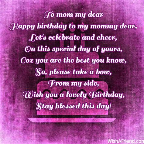 Mom Birthday Poems Page 2