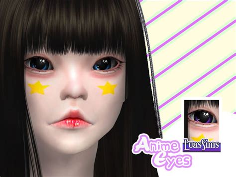 Anime Eyes Eyes 004 Sims 4 Mod Download Free