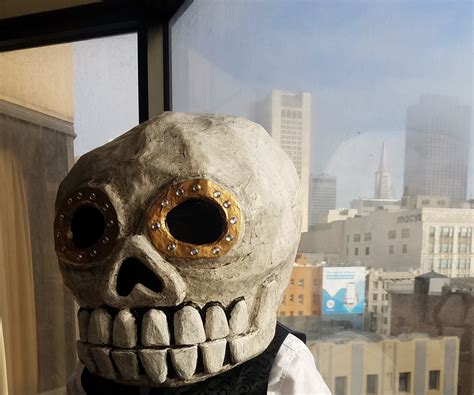 Paper Mache Skull Halloween Skeletons Halloween Contest Halloween