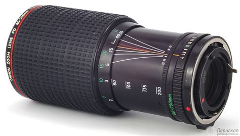 Обзор Canon Zoom Lens Fd 80 200mm 14 L Перископ