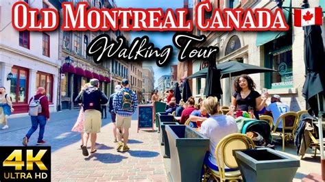 Old Montreal Canada 🇨🇦 Walking Tour Youtube