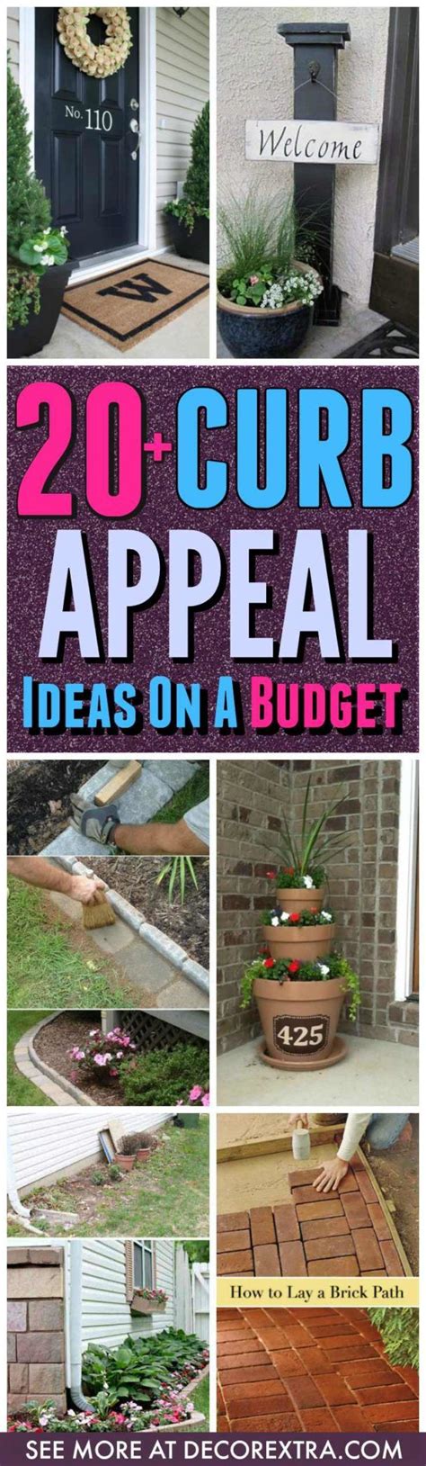 Curb Appeal Ideas On A Budget Today We Present You One Collection Of