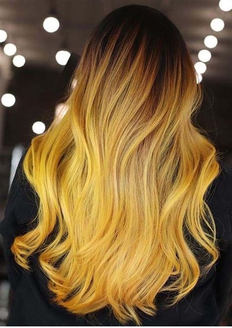 Bold Shades Of Yellow Hair Colors For Women To Follow Nowadays