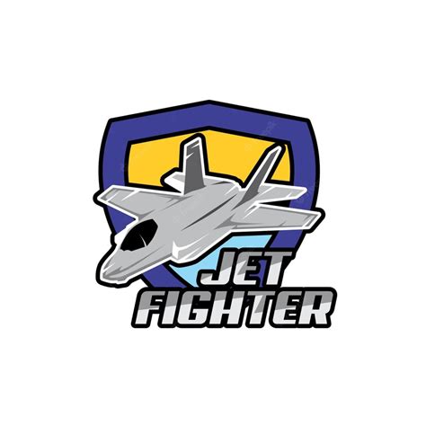 Premium Vector Fighter Jet Logo Vector Icon