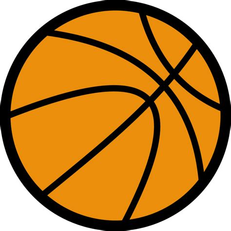 Download High Quality Basketball Clipart Black And White Cartoon
