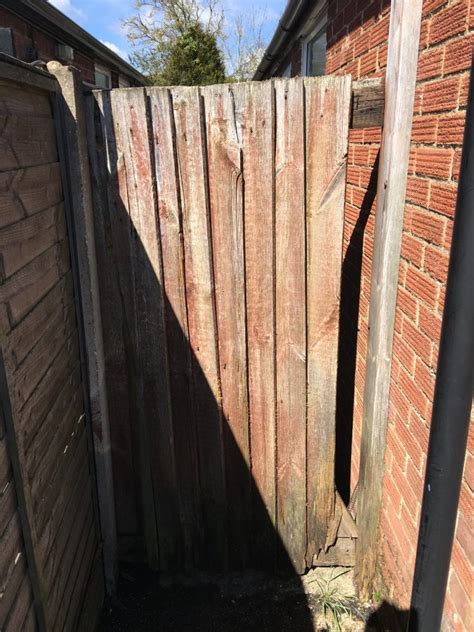 With a little effort, you will find it possible to in addition to measuring the length to determine how much fencing is required, you should make a note of the type of soil that your land is made up of. Garden gate to concrete fence post? | DIYnot Forums
