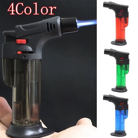 Cheersus Blow Torch Jet Lighter Inflatable Windproof Flame Refillable