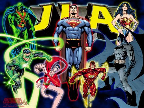 Justice League Dc Comics Wallpaper 3975578 Fanpop
