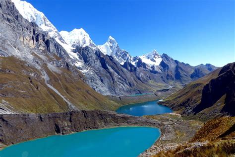 Cordillera Huayhuash Peruvian Andes Peru Lac Geo