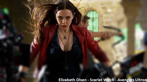 44 Elizabeth Olsen Scarlet Witch Wallpaper