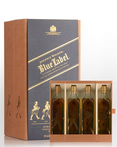 Johnnie Walker Blue Label Striding Man Collection Blended Scotch Whisky