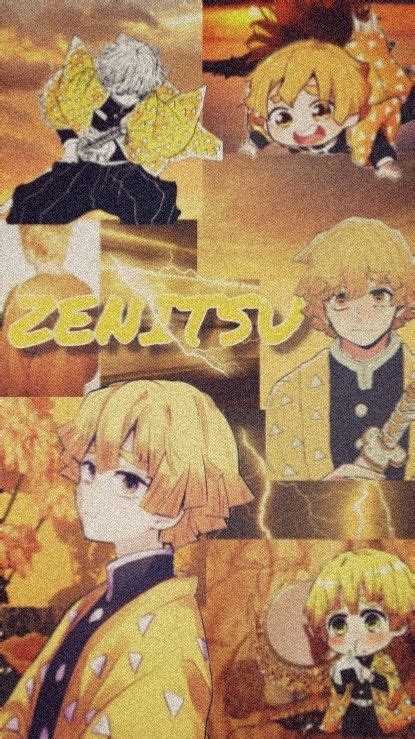 Zenitsu Agatsuma Aesthetic Cute Anime Wallpaper Anime Wallpaper