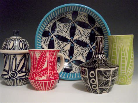Sgraffito 2014 Tootsie Bowl Pottery By Linda Ellard Brown Sgraffito