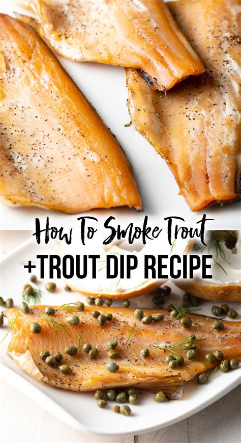 How To Smoke Trout Smoke Trout Dip A Spicy Perspective