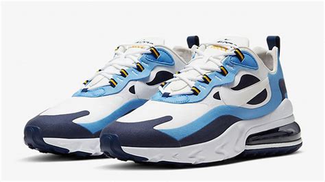 Nike Air Max 270 React White Midnight Navy Where To Buy Ct1264 104