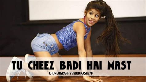 tu cheez badi hai mast dance cover khushi jain vinod kashyap choreography youtube