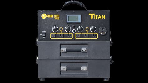 Titan Portable Solar Generator Point Zero Energy