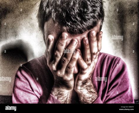 Miserable Man High Resolution Stock Photography And Images Alamy