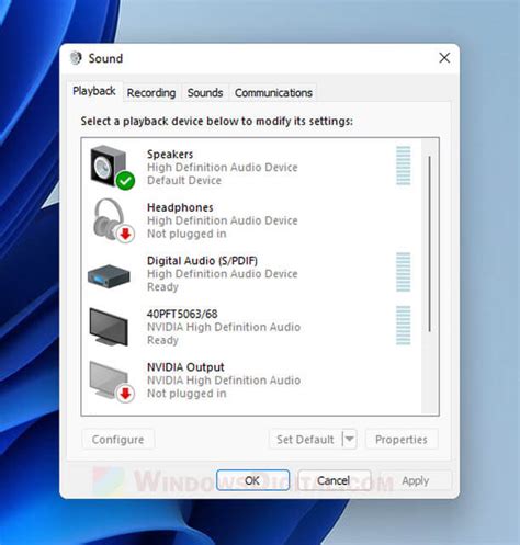 How To Open The Old Advanced Sound Settings In Windows 11