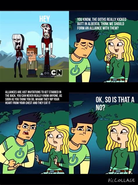 Oof Funny Picture Quotes Funny Pictures Rocket Power Drama Memes Total Drama Island