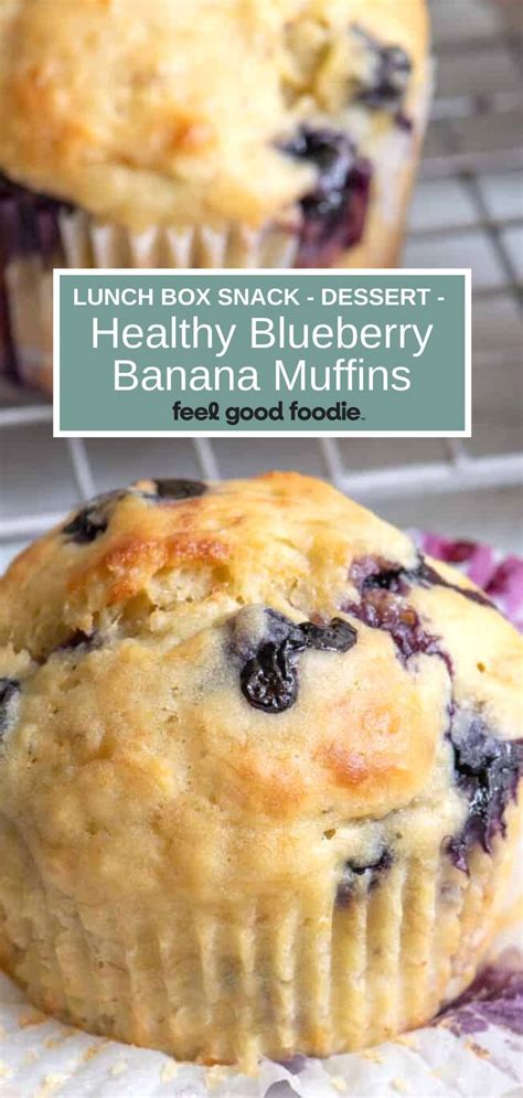 Delicious Blueberry Banana Muffins