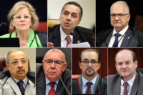 Quem São Os Sete Ministros Do Tse Que Decidirão O Futuro De Lula Veja