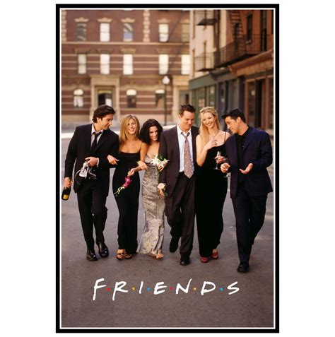 friends tv series after party poster print and canvas print poster canvas wall art print