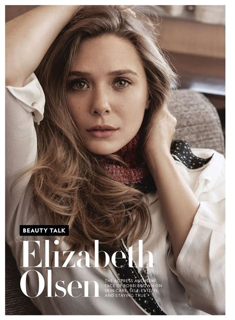 Elizabeth Olsen In Instyle Magazine April 2019 Gettyceleb Fashion