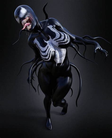The Lady Venom Symbiote Female By Guhzcoituz On Deviantart