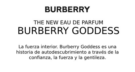 Goddess By Burberry