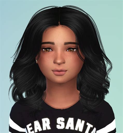 121 Best Sims 4 Hair Little Girls Images On Pinterest