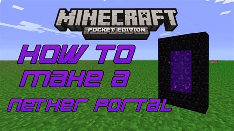 What would i need in my starter chest? How to build a nether portal (for beginners ) - YouTube