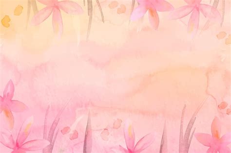 Free Vector Hand Painted Watercolor Nature Background