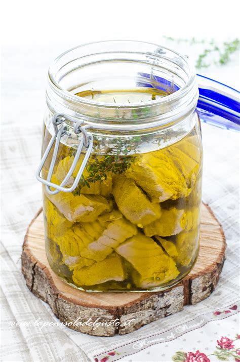 Tonno sott'olio fatto in casa (come conservare il tonno ...