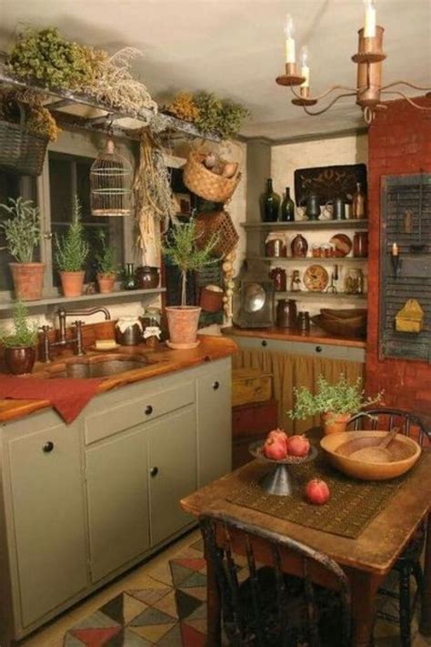 Small kitchen decor rustic house kitchen renovation inspiration home kitchens kitchen design kitchen remodel kitchen interior kitchen renovation rustic thrown on the wheel from stoneware, a solid, grounding and tactile material. Best Ideas Primitive Country Kitchen Decor Simple ...