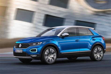 Volkswagen T Roc Unveiled Stylish Compact Suv With Aeb As Standard