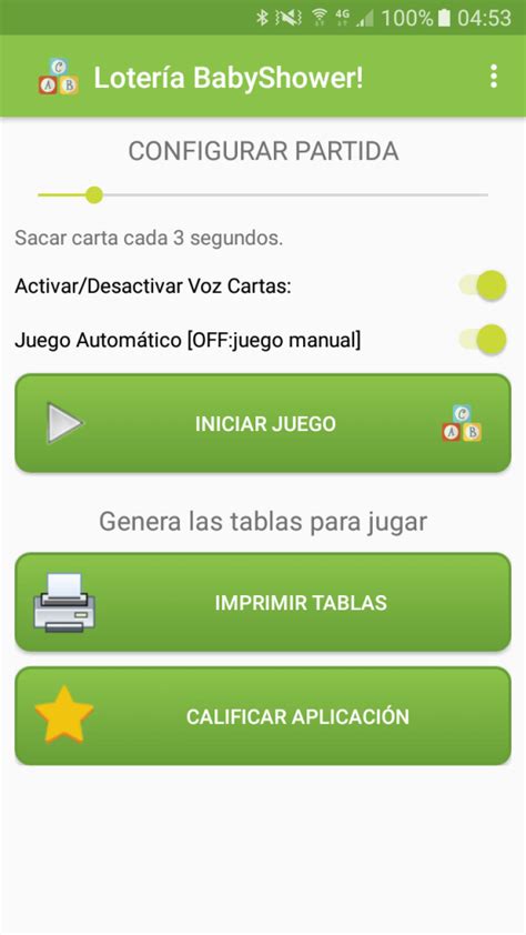 Lotería Baby Shower Para Android Zimbronapps