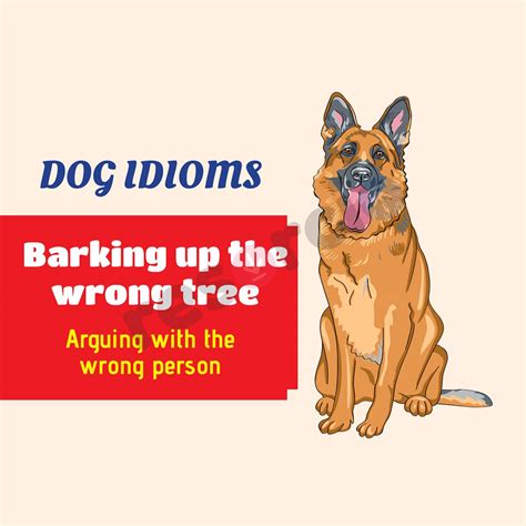 Dog Idioms Template 08