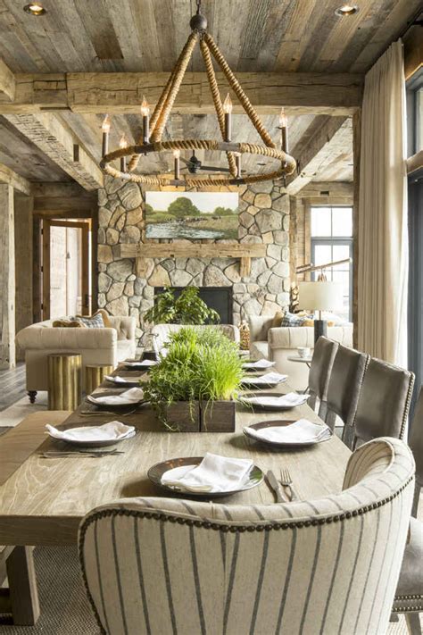 Rustic Lake House Design Luck Wi Martha Ohara Interiors