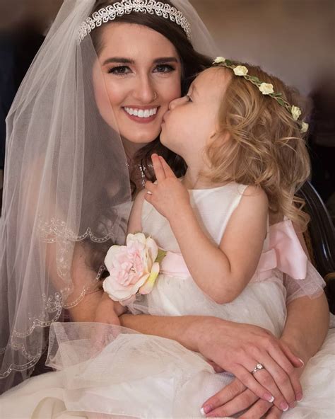 lily and her beautiful mama 💕 weddings realwedding weddingphotography bride flowergirl
