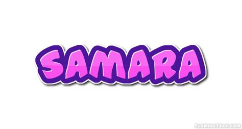 Samara Logo Herramienta De Diseño De Nombres Gratis De Flaming Text